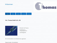 hch-thomas.de Webseite Vorschau