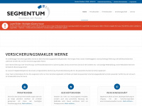 segmentum.de Webseite Vorschau