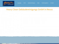 heavy-clean.de Webseite Vorschau