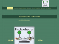 heckentheater.de Webseite Vorschau