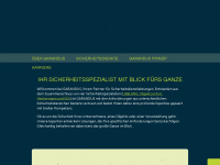 heckermann-objektschutz.de Webseite Vorschau