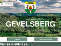 hegering-gevelsberg.de Webseite Vorschau