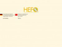 hefo.de Webseite Vorschau
