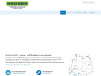 heggen-grosshandel.de Webseite Vorschau