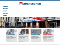 heidenescher.net Webseite Vorschau