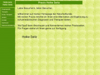 heilpraxis-seitz.de Webseite Vorschau