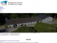 biostation-hagen.de Webseite Vorschau