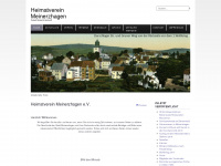 heimatverein-meinerzhagen.de Webseite Vorschau
