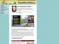 heimatkreis-meseritz.de Webseite Vorschau