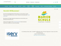 marienschule-senden.de Webseite Vorschau