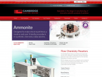 cambridgereactordesign.com Webseite Vorschau