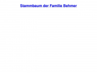behmer.net Webseite Vorschau