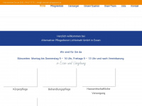 lichtstrahl-pflegedienst.de Webseite Vorschau