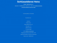 heinz-schluesseldienst.de Webseite Vorschau