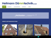 heitmann-daemmtechnik.de Webseite Vorschau