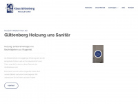heizung-glittenberg.de Webseite Vorschau
