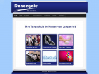 dancegate.de Webseite Vorschau