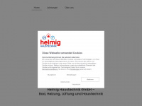 helmig-shk.de Webseite Vorschau