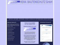 hema-bautenschutz.de Webseite Vorschau
