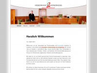 hendricks-und-hendricks.de Webseite Vorschau