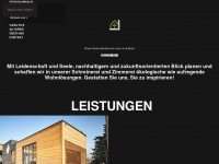 baumhaus-beckmann.de Webseite Vorschau