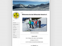 skifreunde-hennef.de Webseite Vorschau