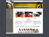 judoteam-walheim.de Webseite Vorschau
