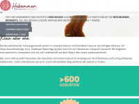 hebammen-hiltrup.de Webseite Vorschau