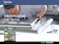 hesta-edelstahl.de Webseite Vorschau