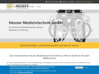heuser-technik.de Webseite Vorschau