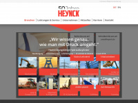 heynck.de Webseite Vorschau