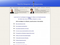 hf-management.info Webseite Vorschau