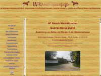 hf-ranch.de Webseite Vorschau