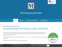 kh-medizintechnik.de Webseite Vorschau