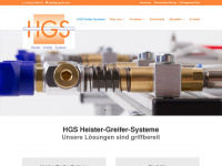 hgs-greifer.com Webseite Vorschau