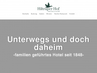hiltruper-hof.de Webseite Vorschau
