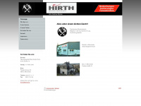 hirth-bedachungen.de Webseite Vorschau