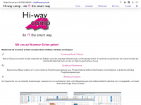 hiwaycomp.de Webseite Vorschau