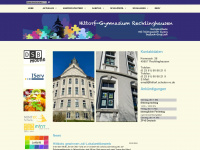 hittorf-gymnasium.de Webseite Vorschau