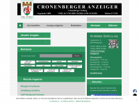 cronenberger-anzeiger.de