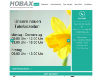 hobax.de Webseite Vorschau