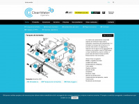 cleanwater-uft.com Webseite Vorschau
