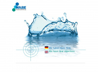 wabe-wasseraufbereitung.de Webseite Vorschau