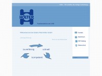 hoelter-gmbh.de Webseite Vorschau