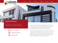 hoewing-gmbh.de Webseite Vorschau