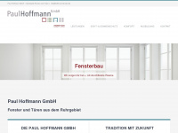 hoffmann-fenster.de Webseite Vorschau
