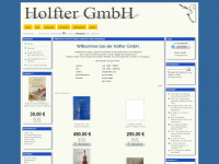 holfter.com Webseite Vorschau