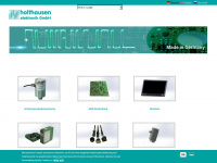 holthausen-elektronik.de Webseite Vorschau