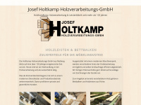 holtkamp-holz.de Webseite Vorschau