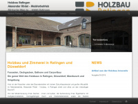 holzbau-duesseldorf.de Webseite Vorschau